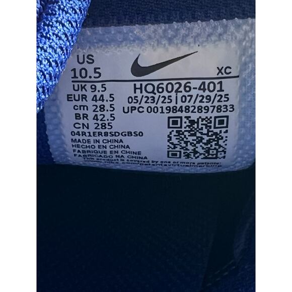 Nike Court Air Zoom Vapor 12 Clay “Racer Blue Lightning” size 10.5 men’s main image 6